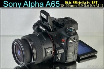 Sony SLT-A65 +18-55mm 24,3MPixFull HDV5600 Exp.
