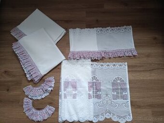 Záclona na okno rozměr š. 120 x v. 150 cm