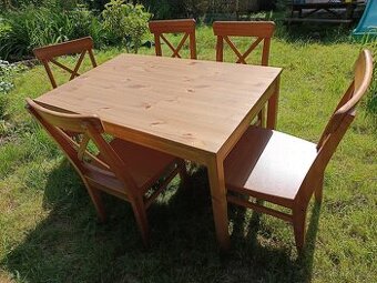 Stůl a židle IKEA
