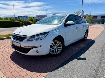 Peugeot 308 1.6HDI 88kw (málo najeto, nebourané, ČR)