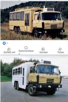 Tatra 815 obytná nástavba - Koupím