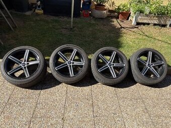 Alu kola Oxigin letní 245/40 r18 rozteč 5x112
