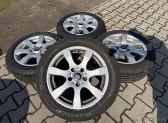 4x al kola 5x114.3 16 + pneu letní 205/55 R16