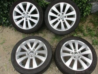 Alu kola 5x112 R17 Pneu letní 225/45 R17 v Lužnice