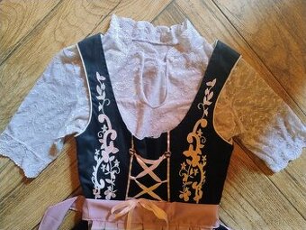Sváteční dirndl rakouský kroj M