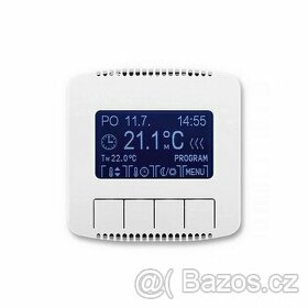 Termostat univerzální digitální ABB Tango bílá + přístroj