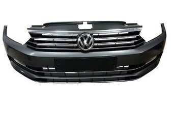Přední nárazník šedá metalíza LR7H VW Passat B8 r.v. 2015