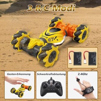 RC Auto Twist Stunt Car 4WD – 3 způsoby ovládání