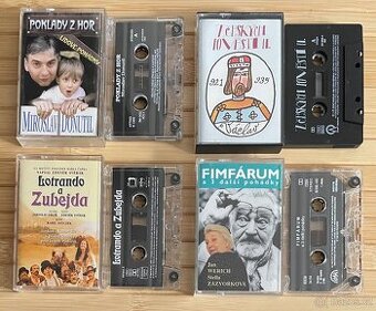 MC kazety pohádky