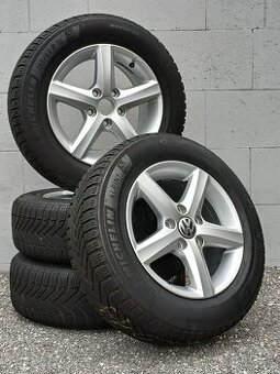 Zimní orig kola VW Golf, Caddy 195/65/15 Michelin 7mm