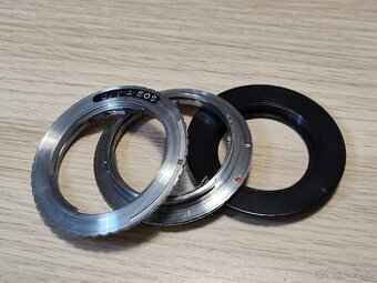 Adaptéry / redukce C/Y + M42 - Canon EOS