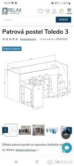 Dětská postel s příslušenstvím