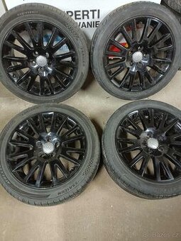 4ks alu disky orig. Audi 5x112 R17 pneu 225/45 r17