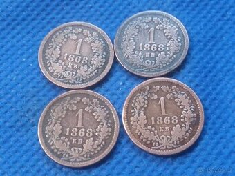 UHERSKÉ KREJCARY1868 KB