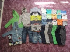 Balík oblečení pro chlapečka 92 - jarní/letní