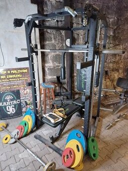 Domácí posilovna, Olympijská osa, lavice, JČ