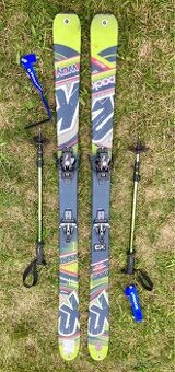 Skialpový set K2 Wayback 88, 174cm, stav A-,