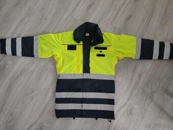 Reflexní zimní pracovní bunda