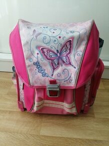 Krásná aktovka do 1.třídy EMIPO s motýlkem