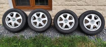 Originál Škoda Alu kola R15 s letními pneu