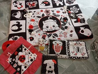 deka + hračky pro miminko