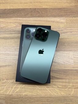 IPhone 13 Pro 128 gb, 100% baterie, zelený