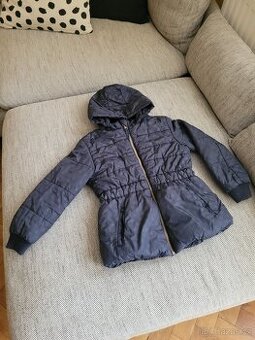 Dívčí zimní bunda s hvězdičkami zn. Kiki&Koko, vel. 116-122
