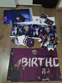 Wednesday výzdoba narozeninová