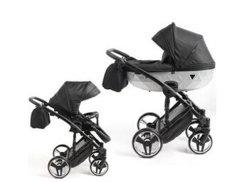 Junama Mirror Satin 01 black/silver - 1