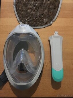 Potápěcí maska, kombinovaný šnorchl