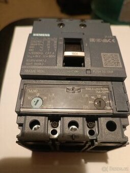 Nový jistič Siemens 3VA1 160A (3VA1116-3EF36) 36kA