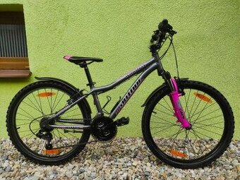 Značkové dětské kolo Author A-MATRIX 24" (grafit/růžová)