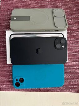 Apple IPhone 15 plus 128gb, BLACK , top stav