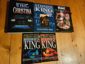 Stephen King Zelená míle.  Running. Christina