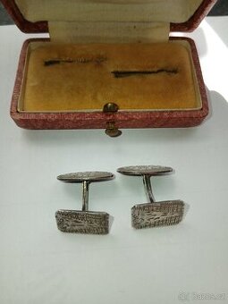 Stříbrné manžetové knoflíčky