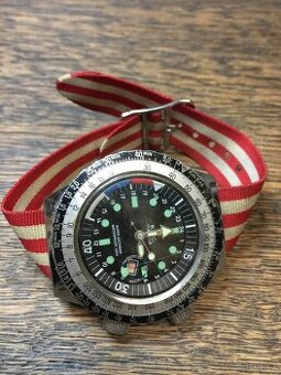 hodinky potápěčské cronograf E.R.C. Super Calender