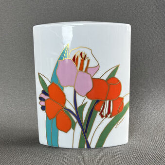 Rosenthal Porcelánová váza 17 cm, Wolf Bauer