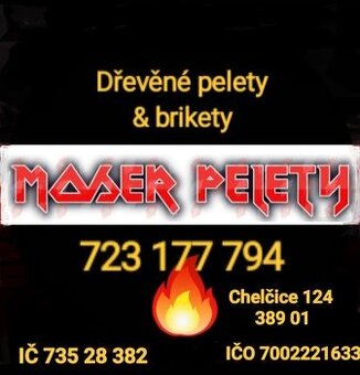 Prodej dřevěných pelet Chelčice