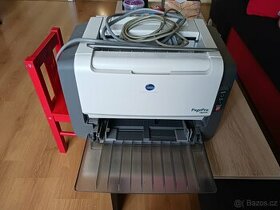 Tiskárna Konica Minolta PagePro 1350 W-zánovní toner - 1
