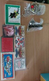 ČSSR konvolut sbírka - tangram, hlavolamy a puzzle