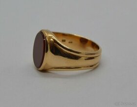 Zlatý pánský prsten 7