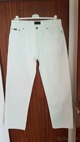 Bílé džíny, vel. XXL, (38x32) - 1