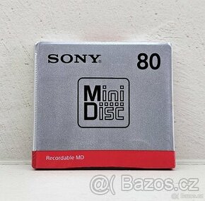 Minidisc Minidisk media MD sony 80 nové
