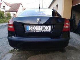 Zadní nárazník a výztuha Octavia 2