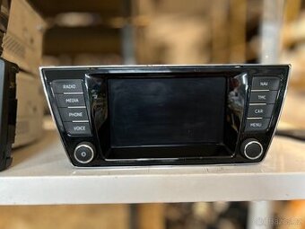RÁDIO NAVIGACE ŠKODA FABIA III 3 TEL: 731328873