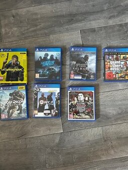 Ps4 hry, účet též