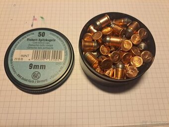 Prodám náboje 9mm Flobert Spitzkugeln RWS