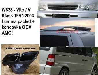 W638 Vito 97-03 Lumma (Maska,Spojler,Boky,Světla)