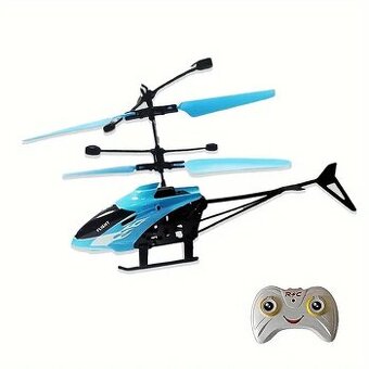 Helikoptéra pro děti (červená a modrá)