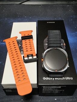 Samsung Galaxy Watch Ultra šedý titan + pásek - 1